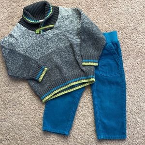 Gymboree winter boy outfit